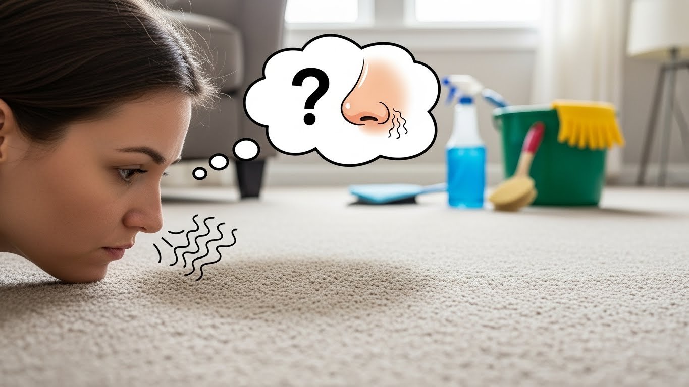 Is It Normal for Carpet to Smell After Cleaning